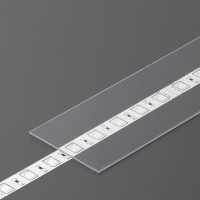 StrongLumio moulure de recouvrement H pour profil Flat emboîtée, 2000mm transpar