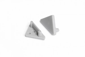 StrongLumio embouts pour profil Cabi, gris (paire)