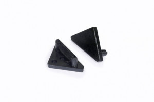 StrongLumio embouts pour profil Cabi noir (paire)