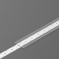 StrongLumio moulure de recouvrement B pour profil LED coulissante transparente 2