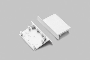 StrongLumio embouts pour profil Vario30-07 blanc (paire)