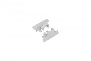 StrongLumio embouts pour profil Diagonal 10 gris (paire)