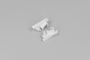StrongLumio embouts pour profil Diagonal 10 blanc (paire)