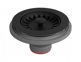 FRANKE Accessoires 112.0668.276 clapet passoire Colorline noir mat