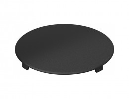 FRANKE accessoires 112.0657.146 cache-vis ronde Colorline noir mat