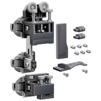 HETTICH 9339356 WingLine L new jusqu'a 25 kg, ensemble avec ressort, anthracite,