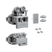 HETTICH 9339386 WingLine L new jusqu’a 12 kg, ensemble sans ressort, gris, G, av