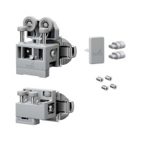 HETTICH 9339369 WingLine L new jusqu'a 12 kg, ensemble sans ressort, gris, D, av