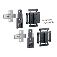 HETTICH 9339494 WingLine L new charnieres centrales réglables 2 pcs, anthracite