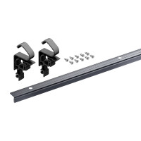 HETTICH 9339514 WingLine S new profil de guidage supérieur 2400 mm anthracite