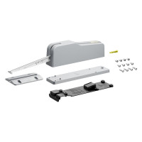 HETTICH 9339523 WingLine L/S new ensemble Pull to move Silent, porte légere, gri