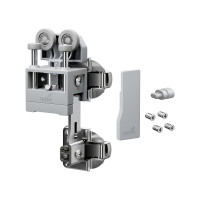 HETTICH 9339392 WingLine L new jusqu'a 12 kg, sans ressort, gris,D sans guide
