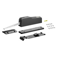 HETTICH 9339584 WingLine L/S new ensemble Pull to move Silent, porte léger, anth