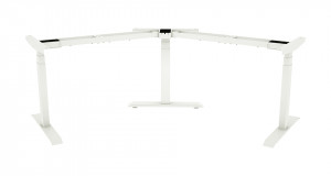 STRONG piétement électrique réglable pour angle blanc mat