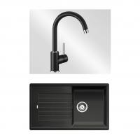 BLANCO ensemble 10-C 25 520511+519415 Zia 5 S anthracite + Mida anthracite