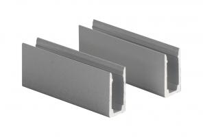 StrongLumio support métal pour ruban LED néon 4x10 mm