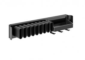 KES Conero, tiroir coulissant latéral pour ceintures ou cravates avec bac, 475mm