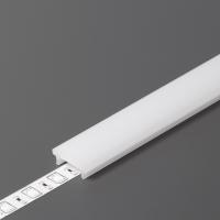 StrongLumio moulure de recouvrement K pour profil Floor clipsable laiteux 4100mm
