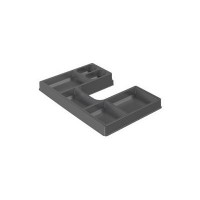 HETTICH 9207047 Organisateur OrgaTray 510, sous évier/vasque 550/350mm, anthraci