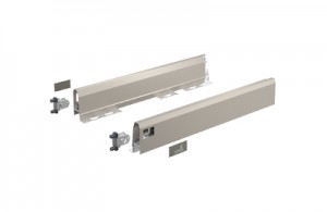 HETTICH 9182519 ArciTech flexi ensemble 94/650 mm champagne L+P