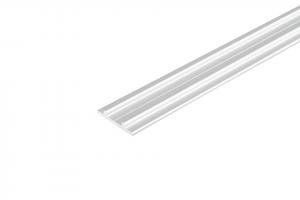 TERNO guidage inférieur coulissant verre 1602/A 1,2m alu argenté elox