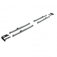 HETTICH 9336466 TopLine XL ensemble amortisseurs 2 portes 60-100kg noir