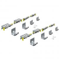 HETTICH 9278792 TopLine XL porte coulissante ensemble 4 vantaux, 17mm, 30-40mm/8