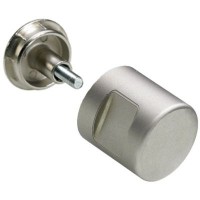 HETTICH 9206835 Poignée tournante type 424 nickel mat