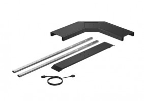 HETTICH 9186406 LegaDrive traverse d'angle 90°, blanc