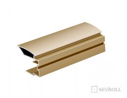 SEVROLL 06816 Alfa II handle bar 16/18 mm 2,7 m gold/brass