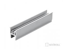 SEVROLL 06814 upper guide rail 2.35m gold/brass