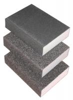 Éponge abrasive 4 faces 150