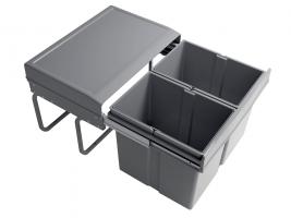 GOLLINUCCI Sorter Linea 296 500mm 2x15l, grey