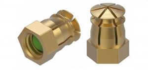BU39 Anchor plug with ball M6x9/8mm brass