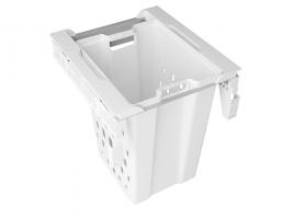 GOLLINUCCI Pull-out laundry basket Linea 560 500mm without slides, white