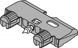 BLUM Z96.2011 équerre de support pour fond
