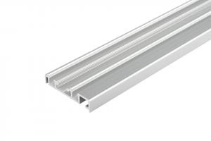 TERNO guidage supérieur/inférieur double 360/N 2m alu argenté anodisé