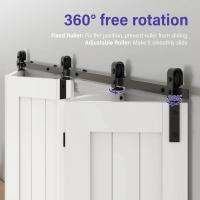 K-StrongLine Barnio porte intérieure coulissante pliante 4 vantaux, incl. guidag K-StrongLine Barnio porte intérieure coulissante pliante 4 vantaux, incl. guidag