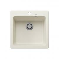 BLANCO 527127 Évier Naya 5 sans excentrique Silgranit blanc soft