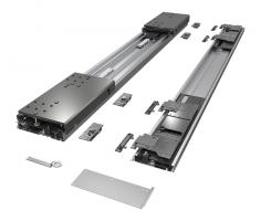 StrongLine Dornio portes couliss.affleurantes 2 vantaux 2050 mm 80 kg, profils