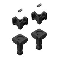 HETTICH 9360733 FurnSpin Cadro pro polici sada černá