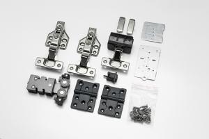 StrongLine Turnio ensemble de ferrures pour porte pliante 2 vantaux 15kg