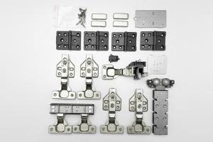 StrongLine Turnio ensemble de ferrures pour porte pliante 2 vantaux 25kg