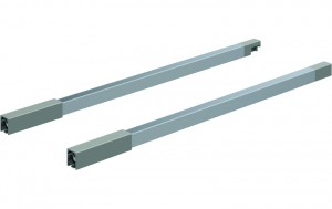 HETTICH 9194531 Atira reling, 470mm, droite, argent
