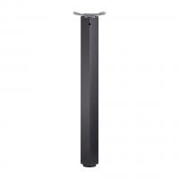 StrongLegs pied de table TA001 820R/60x60mm noir mat