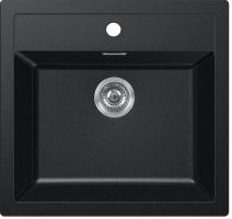 FRANKE Ensemble T25Č SID 610 noir + FP 9000.071 onyx