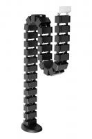 STRONG Passage vertical de câbles flexi 1260 mm noir