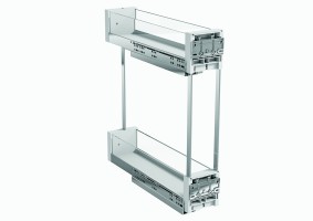 VIBO Essence double panier latéral 150mm gris gauche