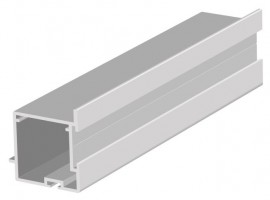SEVROLL 04101 Pax profil de poignée 4mm 3m blanc brillant
