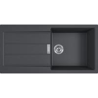 FRANKE évier S2D 611-100 1000x500mm noir